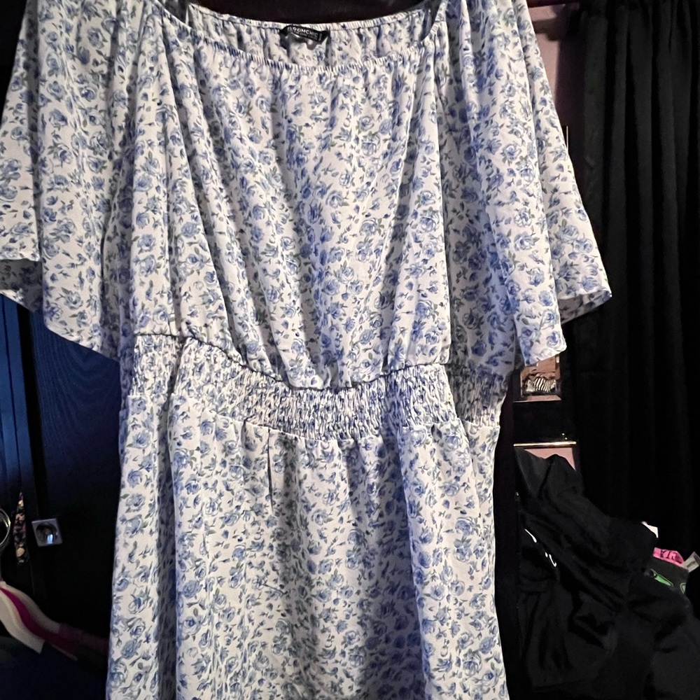 Bloomchic Floral Off-Shoulder Dress